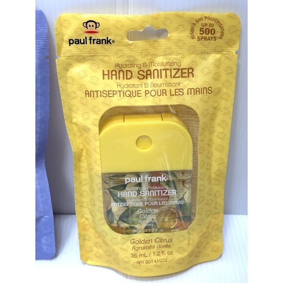 Paul Frank Hand Sanitizer Set 3pc 35ml Sweet Guava Coconut Citrus Floral NEW - Picture 7 of 7